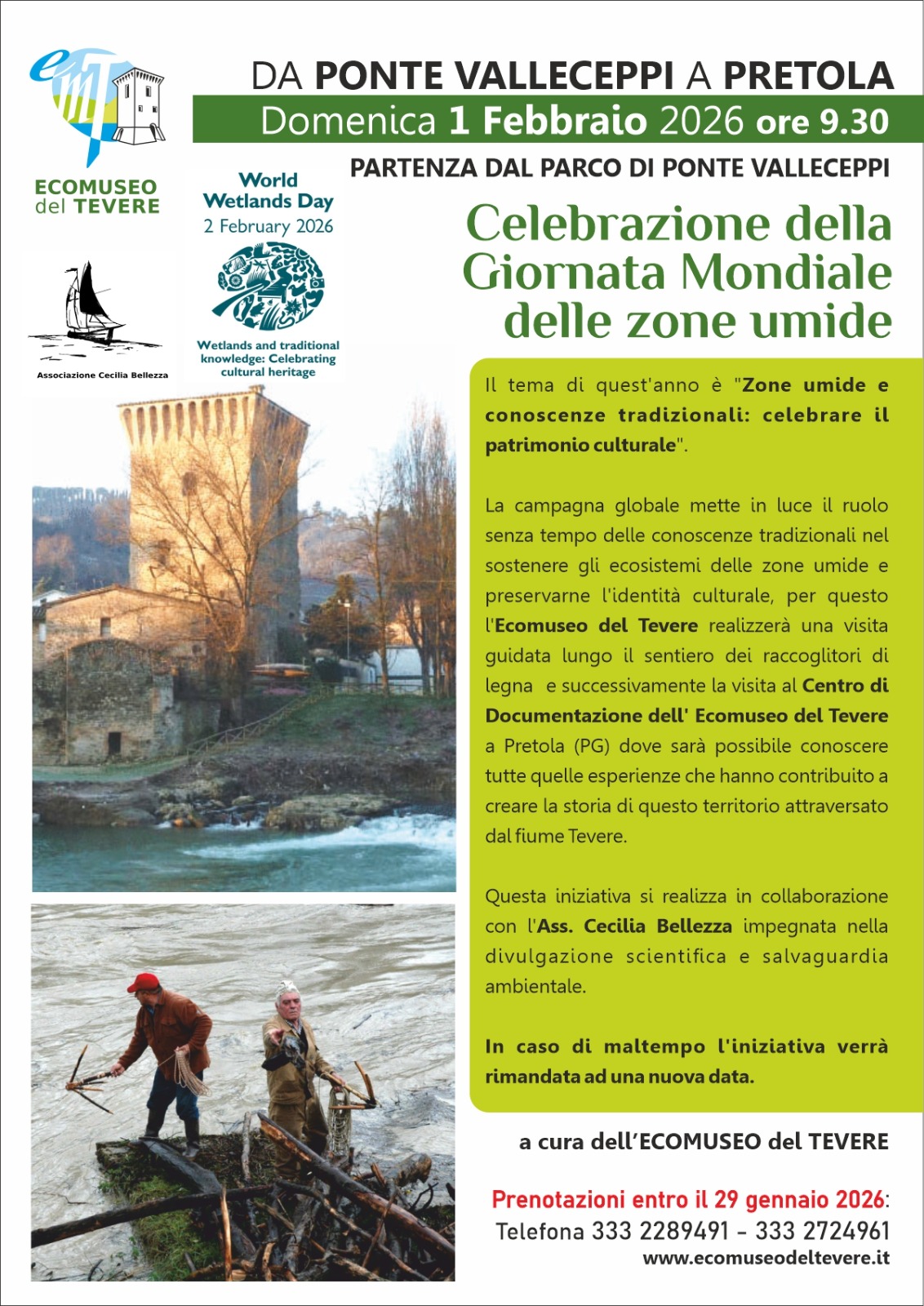 Giornata Mondiale delle Zone Umide